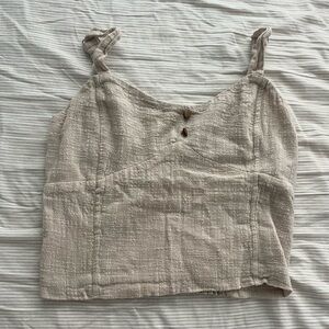 Beige tank small